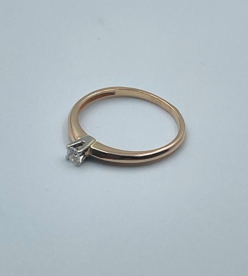 Золота каблучка 585° 1.12 г.