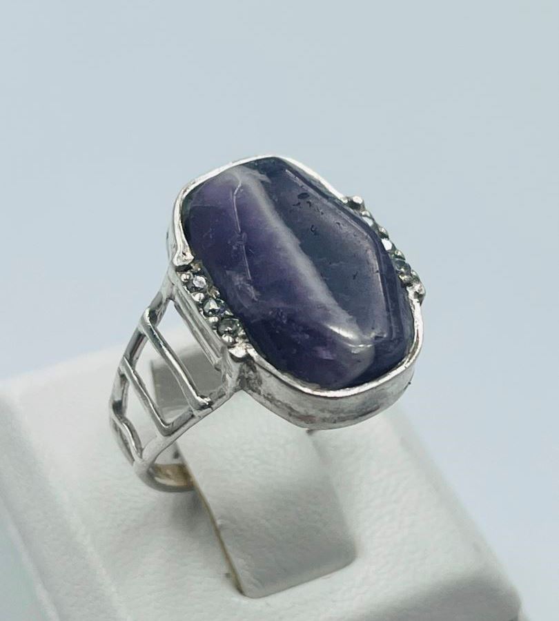 Серебряное кольцо 800° 5.3 г.