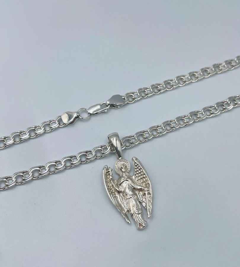 Серебряное колье 925° 26.5 г.