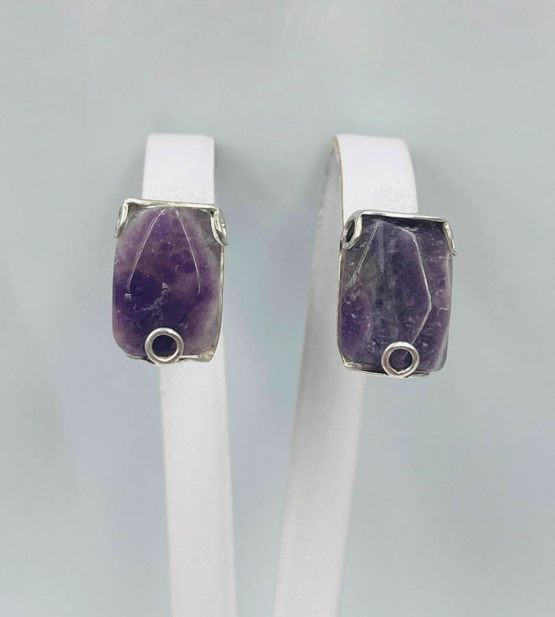 Серебряные серьги 800° 8.3 г.
