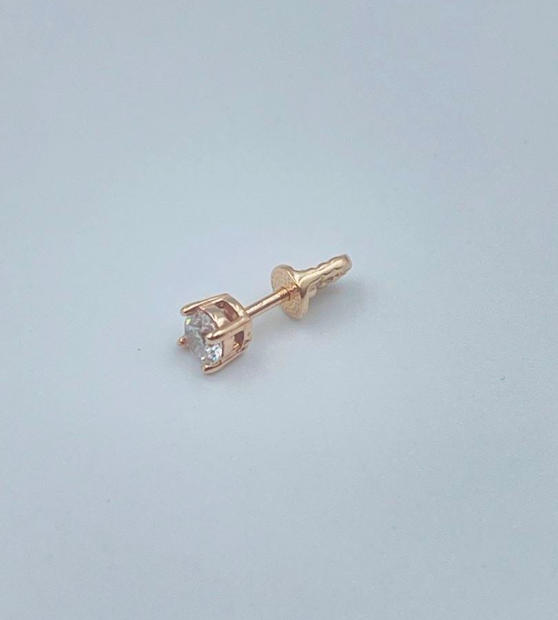 Золотые серьги 585° 0.76 г.