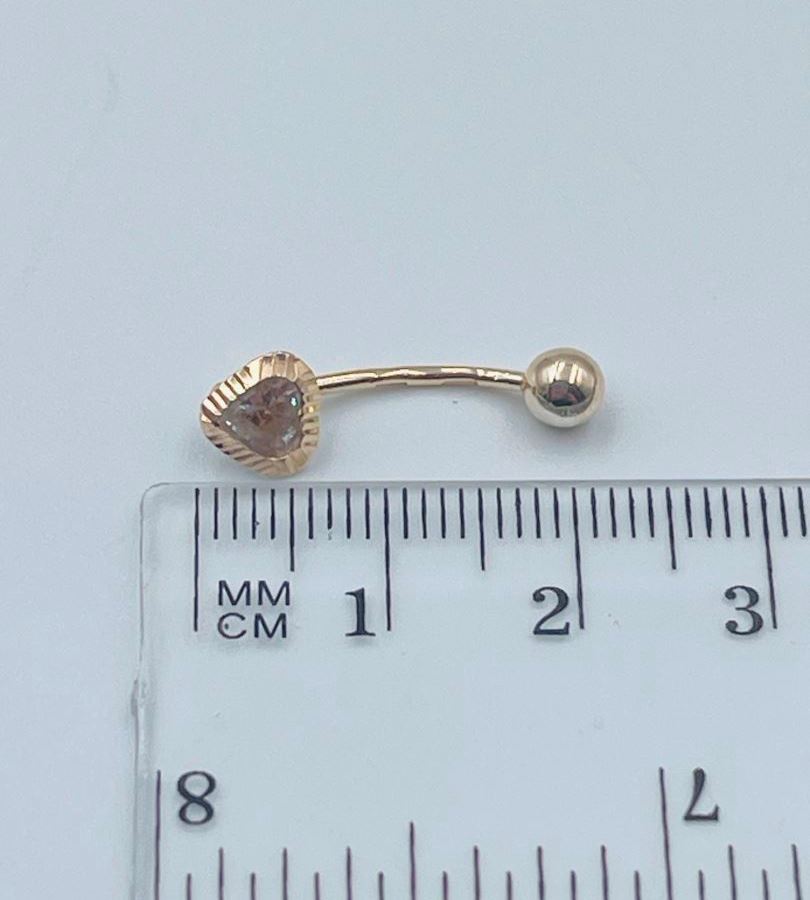 Золотая брошь 585° 0.81 г.