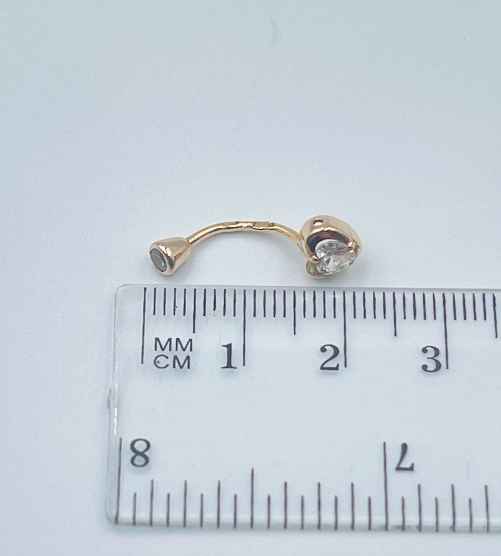 Золотая брошь 585° 1 г.